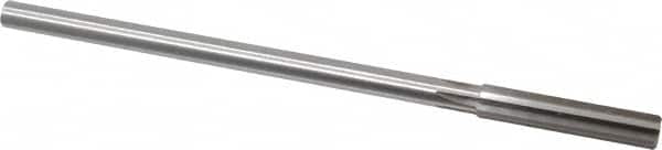Made in USA - 0.367" High Speed Steel 6 Flute Chucking Reamer - Straight Flute, 0.3105" Straight Shank, 1-3/4" Flute Length, 7" OAL - Benchmark Tooling
