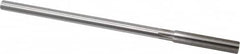 Made in USA - 0.367" High Speed Steel 6 Flute Chucking Reamer - Straight Flute, 0.3105" Straight Shank, 1-3/4" Flute Length, 7" OAL - Benchmark Tooling