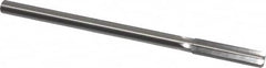 Made in USA - 0.427" High Speed Steel 6 Flute Chucking Reamer - Straight Flute, 0.373" Straight Shank, 1-3/4" Flute Length, 7" OAL - Benchmark Tooling