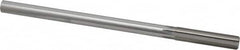Made in USA - 15/32" High Speed Steel 6 Flute Chucking Reamer - Straight Flute, 0.373" Straight Shank, 1-3/4" Flute Length, 7" OAL - Benchmark Tooling