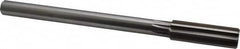Made in USA - 0.806" High Speed Steel Chucking Reamer - Straight Flute, Straight Shank - Benchmark Tooling