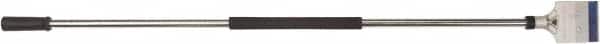 Hyde Tools - Stiff Carbon Steel 2-Edge Scraper - 4" Blade Width, 54" Long Metal Handle - Benchmark Tooling