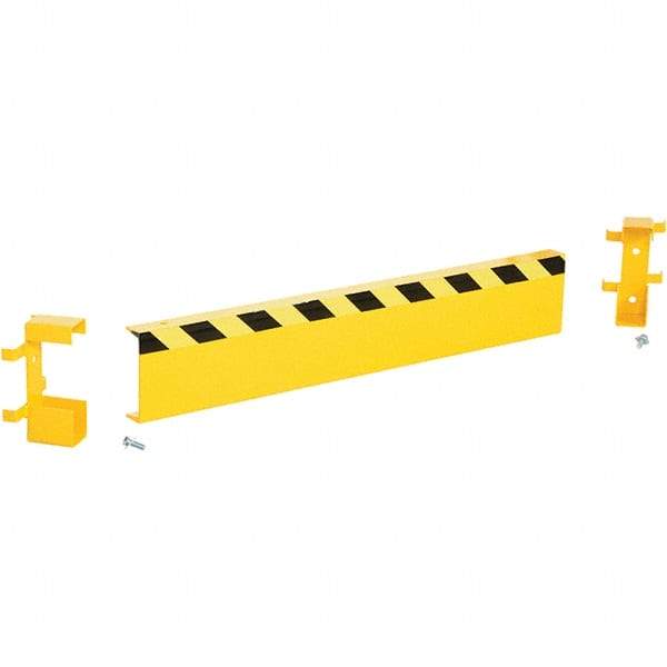 Vestil - 48' Long x 8" High, Rail System Channel Guard - 56 Lb - Benchmark Tooling