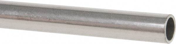 Made in USA - 6' Long, 3/8" OD, 3003-H14 Aluminum Tube - 0.035" Wall Thickness - Benchmark Tooling