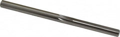 Made in USA - Letter G High Speed Steel 6 Flute Chucking Reamer - Straight Flute, 0.261" Straight Shank, 1-1/2" Flute Length, 4-1/8" OAL - Benchmark Tooling
