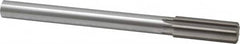 Made in USA - 7/8" Cobalt 8 Flute Chucking Reamer - Straight Flute, 3/4" Straight Shank, 2-5/8" Flute Length, 10" OAL - Benchmark Tooling