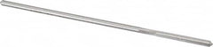 Made in USA - #38 Cobalt 4 Flute Chucking Reamer - Straight Flute, 0.095" Straight Shank, 7/8" Flute Length, 3-1/2" OAL - Benchmark Tooling