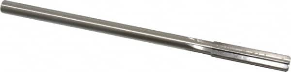 Made in USA - Letter R Cobalt 6 Flute Chucking Reamer - Straight Flute, 0.2792" Straight Shank, 1-1/2" Flute Length, 6" OAL - Benchmark Tooling