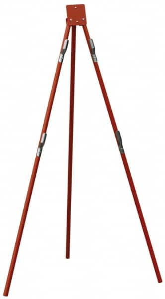 NMC - Tripod Traffic Sign Stand - Aluminum, Compatible with 48" High x 48" Wide Signs - Benchmark Tooling