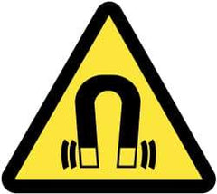 NMC - ISO Label - Black & Yellow, 2" Long x 2" High, Sign Muscle Finish - Benchmark Tooling