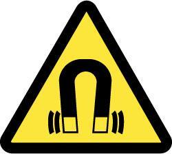 NMC - ISO Label - Black & Yellow, 4" Long x 4" High, Sign Muscle Finish - Benchmark Tooling