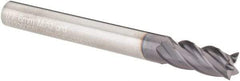 M.A. Ford - 6mm, 13mm LOC, 6mm Shank Diam, 57mm OAL, 4 Flute, Solid Carbide Square End Mill - Single End, TiAlN Finish, Spiral Flute, Variable° Helix, Centercutting, Right Hand Cut, Right Hand Flute, Series 177 - Benchmark Tooling
