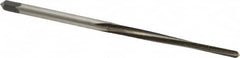 Made in USA - #5/0 Pin, 0.0966" Diam, 0.0719" Small End, 7/64" Diam Straight Shank, 1-3/16" Flute, Taper Pin Reamer - Benchmark Tooling