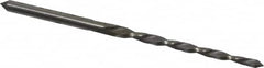 Made in USA - #5/0 Pin, 0.0966" Diam, 0.0719" Small End, 7/64" Diam Straight Shank, 1-3/16" Flute, Taper Pin Reamer - Benchmark Tooling