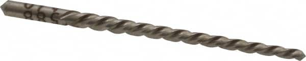 Made in USA - #4/0 Pin, 0.1142" Diam, 0.0869" Small End, 1/8" Diam Straight Shank, 1-5/16" Flute, Taper Pin Reamer - Benchmark Tooling