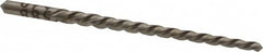 Made in USA - #4/0 Pin, 0.1142" Diam, 0.0869" Small End, 1/8" Diam Straight Shank, 1-5/16" Flute, Taper Pin Reamer - Benchmark Tooling