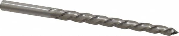 Made in USA - #2 Pin, 0.2008" Diam, 0.1605" Small End, 13/64" Diam Straight Shank, 1-15/16" Flute, Taper Pin Reamer - Benchmark Tooling