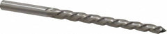 Made in USA - #2 Pin, 0.2008" Diam, 0.1605" Small End, 13/64" Diam Straight Shank, 1-15/16" Flute, Taper Pin Reamer - Benchmark Tooling