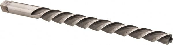 Made in USA - #7 Pin, 27/64" Diam, 0.3297" Small End, 13/32" Diam Straight Shank, 4-7/16" Flute, Taper Pin Reamer - Benchmark Tooling