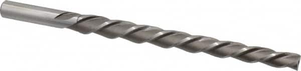 Made in USA - #8 Pin, 0.505" Diam, 0.3971" Small End, 7/16" Diam Straight Shank, 5-3/16" Flute, Taper Pin Reamer - Benchmark Tooling
