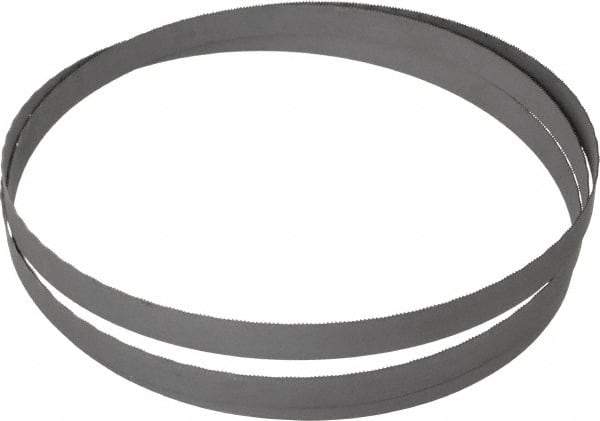 Starrett - 24 TPI, 5' 4-1/2" Long x 1/2" Wide x 0.02" Thick, Welded Band Saw Blade - Bi-Metal, Toothed Edge, Wavy Tooth Set, Contour Cutting - Benchmark Tooling
