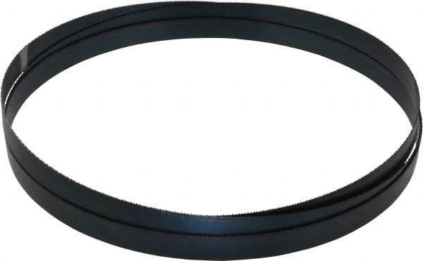 Starrett - 5 to 8 TPI, 7' 9" Long x 3/4" Wide x 0.035" Thick, Welded Band Saw Blade - Bi-Metal, Toothed Edge, Raker Tooth Set, Contour Cutting - Benchmark Tooling