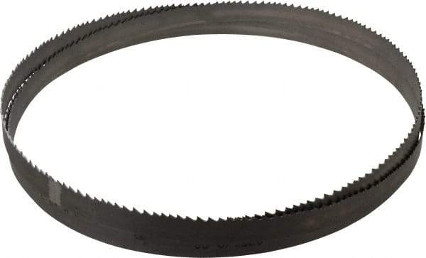Starrett - 4 to 6 TPI, 8' 9" Long x 3/4" Wide x 0.035" Thick, Welded Band Saw Blade - Bi-Metal, Toothed Edge, Raker Tooth Set, Contour Cutting - Benchmark Tooling