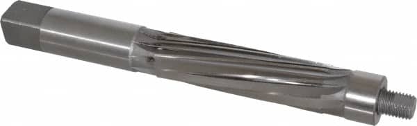 Made in USA - 1-1/4" Reamer Diam, Straight Shank, 4-3/8" Flute Length, Hand Expansion Reamer - Benchmark Tooling