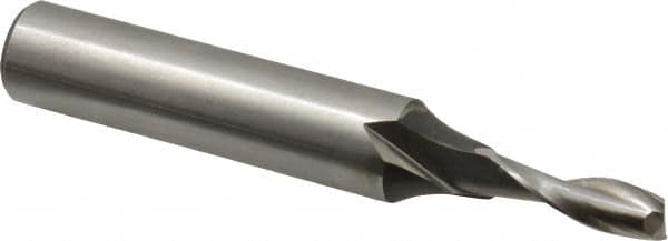 Onsrud - 1/4" Cutting Diam x 3/4" Length of Cut, 2 Flute, Upcut Spiral Router Bit - Uncoated, Right Hand Cut, High Speed Steel, 3-1/4" OAL x 1/2" Shank Diam, Double Edge, 19 to 32° Helix Angle - Benchmark Tooling