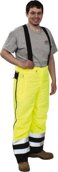 OccuNomix - Size M, Black & Yellow, Rain Pants - 3 Pockets - Benchmark Tooling