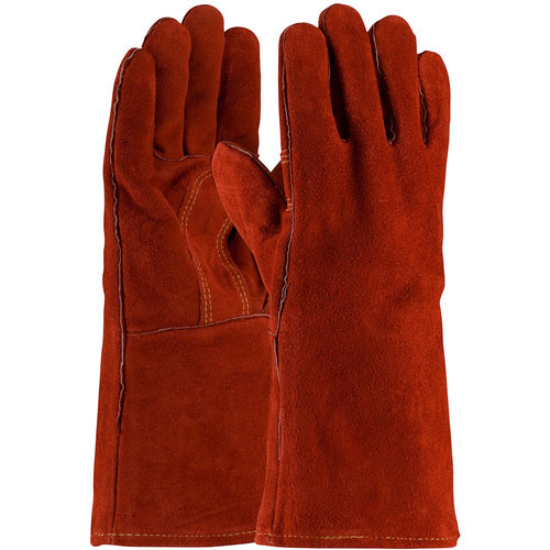 73-7015RHO Welders / Foundry Gloves - Red Viper Welding Glove - Select Shoulder - Cotton Lined - Kevlar Stitch