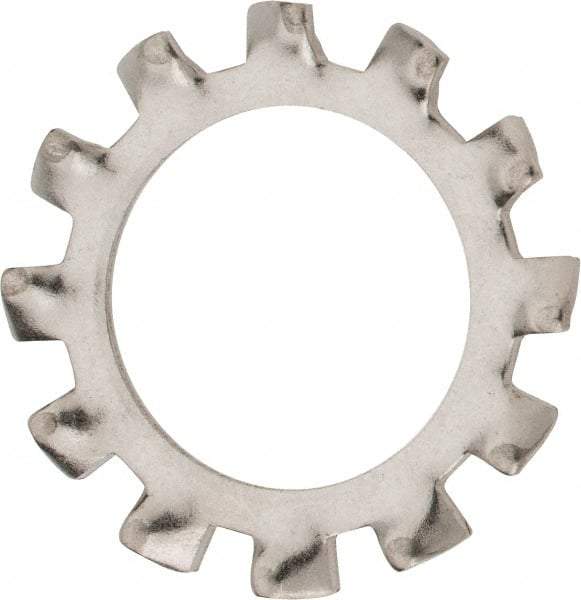 Value Collection - M18 Screw, 21mm ID, Stainless Steel External Tooth Lock Washer - 33mm OD, Uncoated, Grade 18-8 & Austenitic A2 - Benchmark Tooling