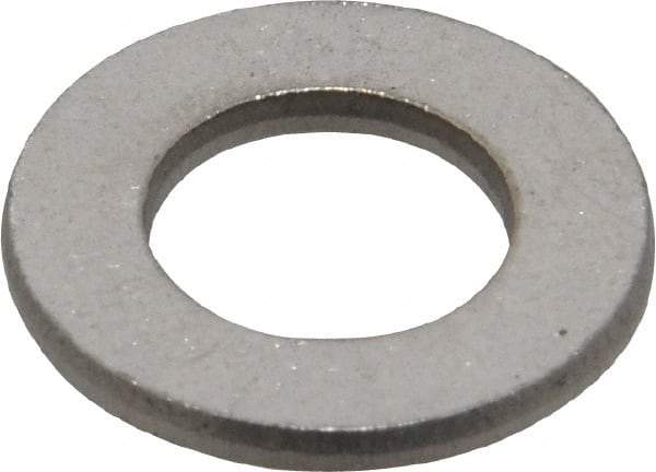 Value Collection - M10 Screw, Grade 316 Stainless Steel Standard Flat Washer - 10.5mm ID x 20mm OD, Plain Finish - Benchmark Tooling