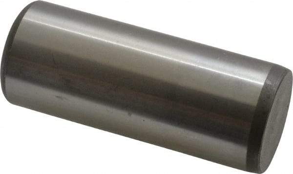 Jergens - 1" Diam x 2-1/2" Pin Length Alloy Steel Pull Out Dowel Pin - C 47-58 & C 60-64 (Surface) Hardness, 1 Beveled & 1 Threaded End - Benchmark Tooling