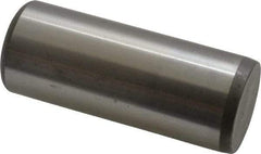 Jergens - 1" Diam x 2-1/2" Pin Length Alloy Steel Pull Out Dowel Pin - C 47-58 & C 60-64 (Surface) Hardness, 1 Beveled & 1 Threaded End - Benchmark Tooling