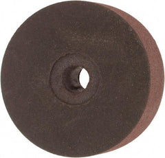 Made in USA - 1-1/2" Diam x 1/4" Hole x 1/2" Thick, 120 Grit Surface Grinding Wheel - Aluminum Oxide/Silicon Carbide Blend, Fine Grade, 15,000 Max RPM - Benchmark Tooling