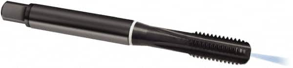 Guhring - M6x1.00 Metric, 4 Flute, Oxide Finish, Cobalt Spiral Point Tap - Modified Bottoming Chamfer, Right Hand Thread, 80mm OAL, 6HX Class of Fit, Series 1890 - Exact Industrial Supply