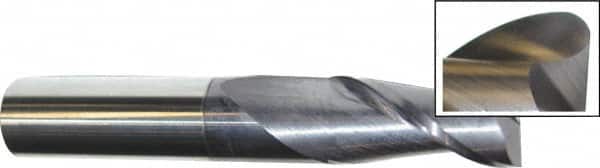 Accupro - 5/8" Diam 2 Flute Solid Carbide 0.015" Corner Radius End Mill - Benchmark Tooling