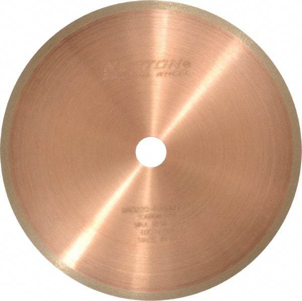 Norton - 5" Diam x 1/2" Hole, 220 Grit Surface Grinding Wheel - Diamond, Type 1A1R, Fine Grade - Benchmark Tooling