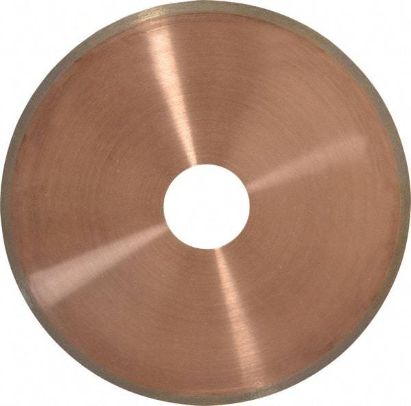 Norton - 6" Diam x 1-1/4" Hole, 150 Grit Surface Grinding Wheel - Diamond, Type 1A1R, Medium Grade - Benchmark Tooling