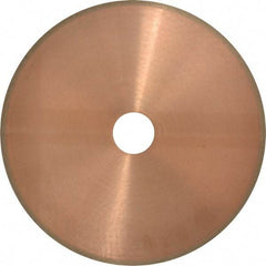 Norton - 8" Diam x 1-1/4" Hole, 180 Grit Surface Grinding Wheel - Diamond, Type 1A1R, Medium Grade - Benchmark Tooling