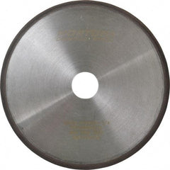 Norton - 8" Diam x 1-1/4" Hole, 120 Grit Surface Grinding Wheel - Diamond, Type 1A1R, Coarse Grade - Benchmark Tooling