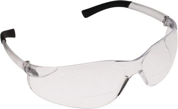 PRO-SAFE - +2.5, Clear Lenses, Scratch Resistant, Frameless Magnifying Safety Glasses - UV Protection - Benchmark Tooling