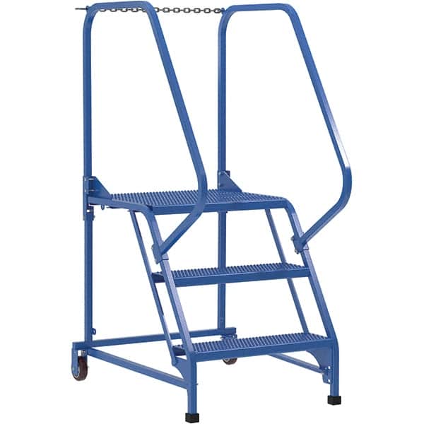 Vestil - Maintenance Ladder - Blue, Use with Ladders Above 32' - Benchmark Tooling