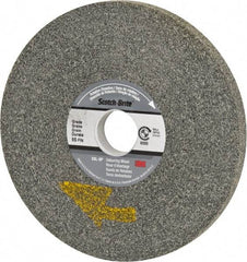 3M - 6" Diam, 1/2" Face Width, 1" Center Hole, Fine Grade, Silicon Carbide Deburring Wheel - Convolute, Extra Hard Density 9 Grade, 6,000 RPM - Benchmark Tooling