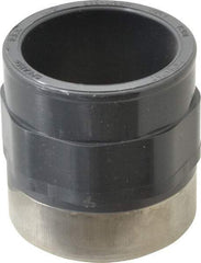 Value Collection - 1-1/2" PVC Plastic Pipe Female Adapter - Schedule 80, PVC Slip x Brass Fipt End Connections - Benchmark Tooling