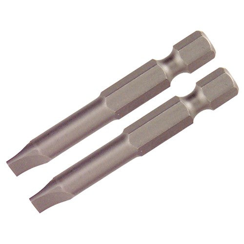Slotted Power Bit 4.0 x .8 × 50mm (2 Bit Pack) - Benchmark Tooling