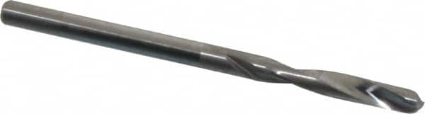 Hertel - 7/64" 135° Spiral Flute Solid Carbide Screw Machine Drill Bit - Benchmark Tooling