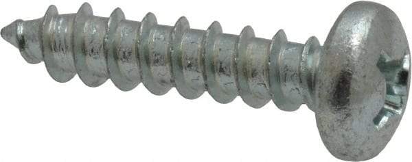 Value Collection - #12 Pan Head Phillips Sheet Metal Screw - Steel, 1" Length Under Head, Grade 2 - Benchmark Tooling