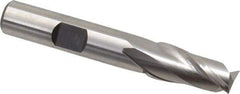 Hertel - 0.3937", 13/16" LOC, 3/8" Shank Diam, 2-1/2" OAL, 2 Flute, Cobalt Square End Mill - Single End, Uncoated, Spiral Flute, Centercutting, Right Hand Cut, Right Hand Flute - Benchmark Tooling